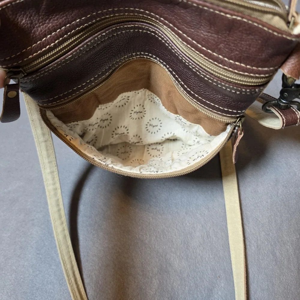 Myra Crossbody Bag Geometric Print Purse